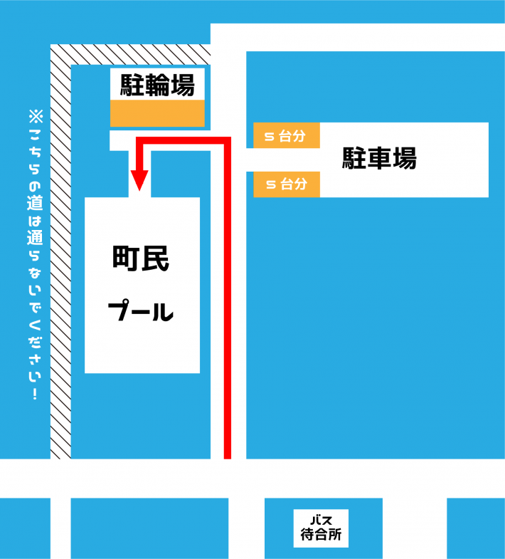 プール案内図